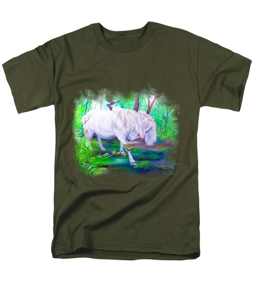 The Butterfly And The Pony - Men's T-Shirt  (Regular Fit)