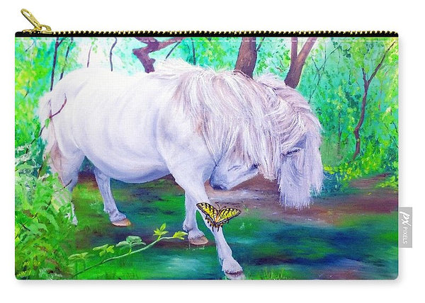 The Butterfly And The Pony - Carry-All Pouch