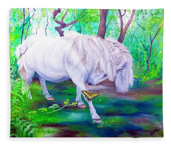 The Butterfly And The Pony - Blanket