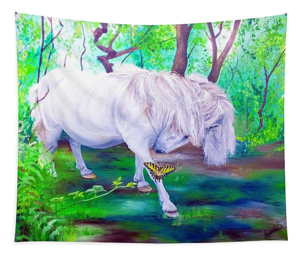 The Butterfly And The Pony - Tapestry