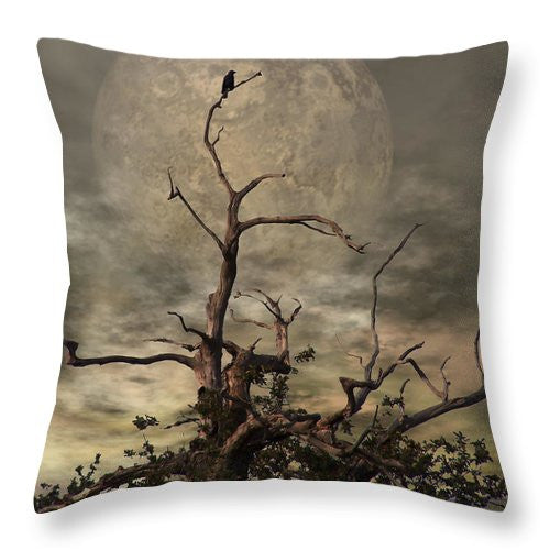 Throw Pillow - The Crow Tree