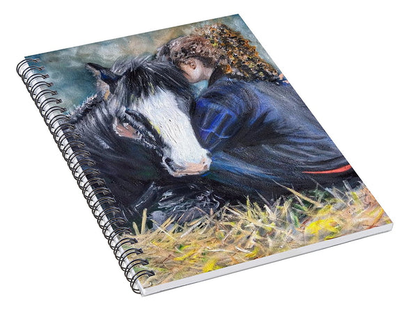 The Cuddle - Spiral Notebook