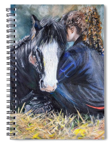 The Cuddle - Spiral Notebook