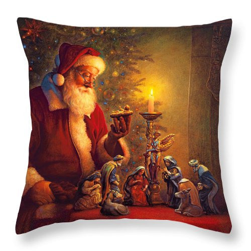 Throw Pillow - The Spirit Of Christmas