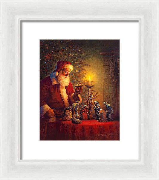 Framed Print - The Spirit Of Christmas