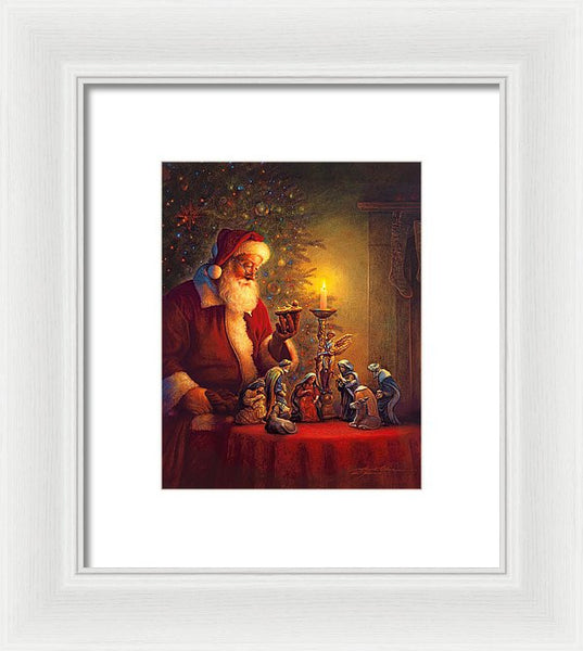 Framed Print - The Spirit Of Christmas