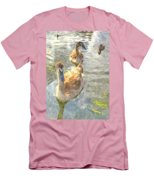 The Two Cygnets - Men's T-Shirt (Athletic Fit)
