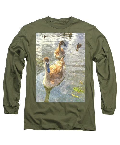 The Two Cygnets - Long Sleeve T-Shirt