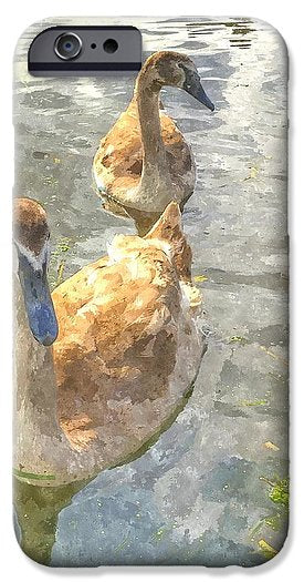 The Two Cygnets - Phone Case