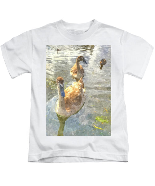 The Two Cygnets - Kids T-Shirt