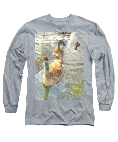 The Two Cygnets - Long Sleeve T-Shirt