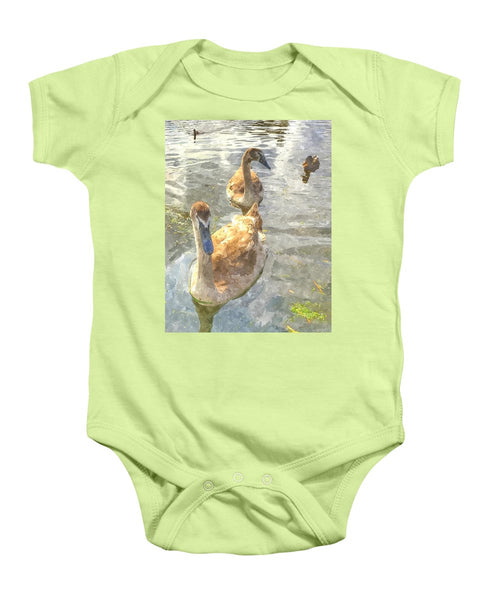 The Two Cygnets - Baby Onesie