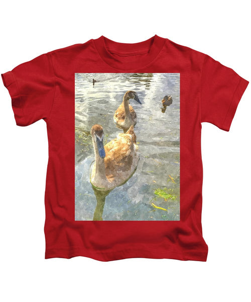 The Two Cygnets - Kids T-Shirt