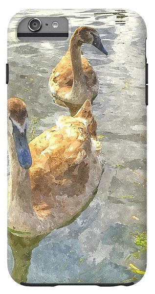 The Two Cygnets - Phone Case