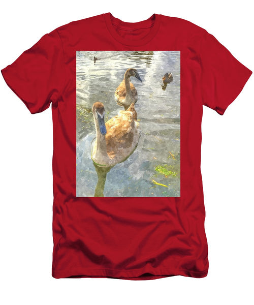 The Two Cygnets - Men's T-Shirt (Athletic Fit)