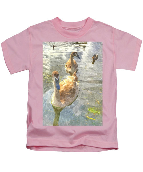 The Two Cygnets - Kids T-Shirt