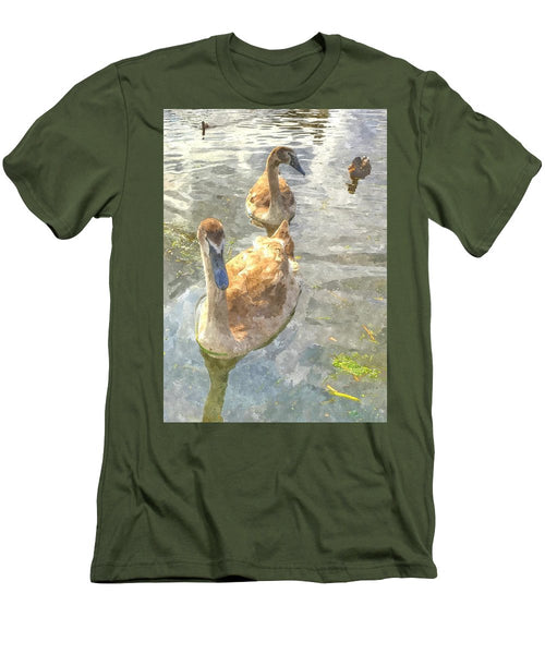 The Two Cygnets - Men's T-Shirt (Athletic Fit)