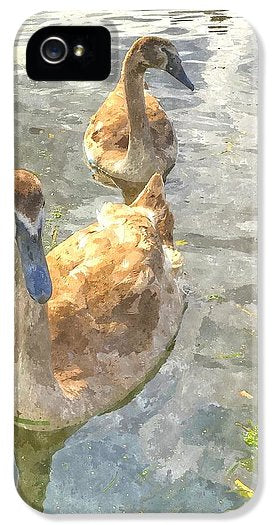 The Two Cygnets - Phone Case
