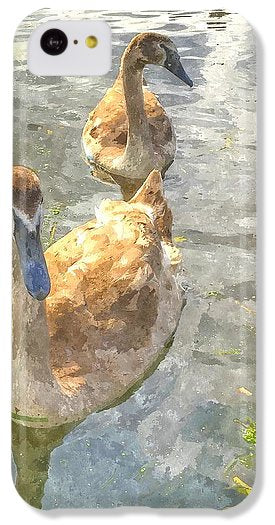 The Two Cygnets - Phone Case