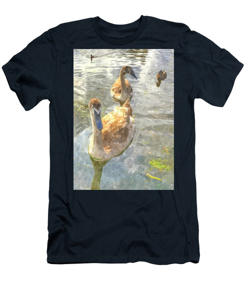 The Two Cygnets - Men's T-Shirt (Athletic Fit)