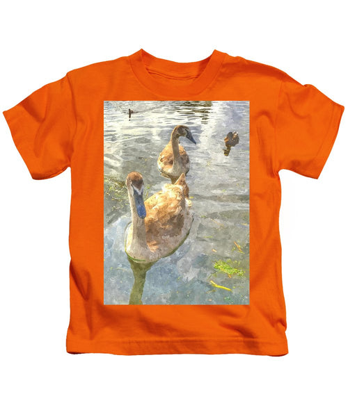 The Two Cygnets - Kids T-Shirt