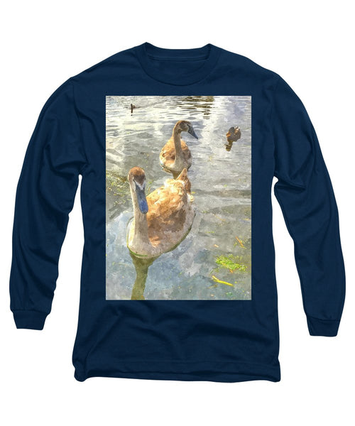 The Two Cygnets - Long Sleeve T-Shirt
