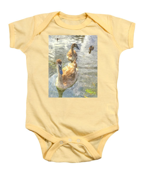 The Two Cygnets - Baby Onesie