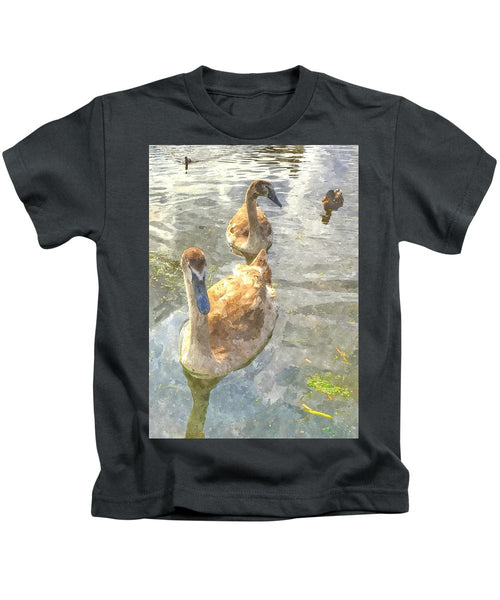 The Two Cygnets - Kids T-Shirt