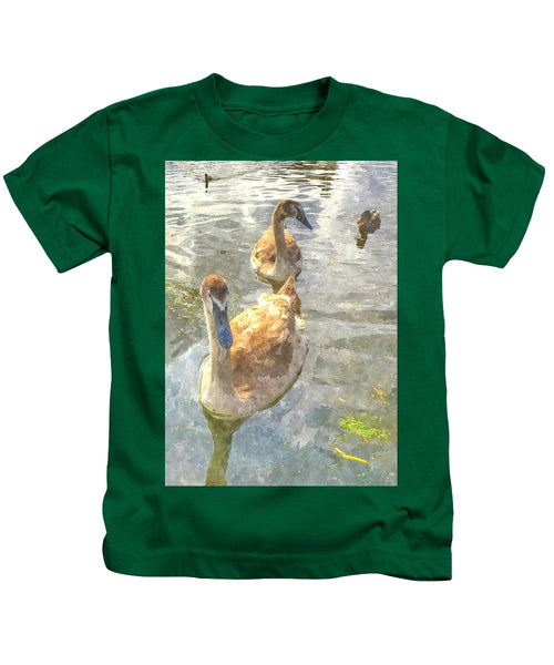 The Two Cygnets - Kids T-Shirt