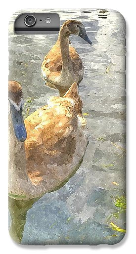 The Two Cygnets - Phone Case