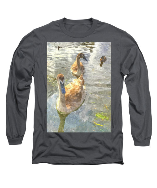The Two Cygnets - Long Sleeve T-Shirt