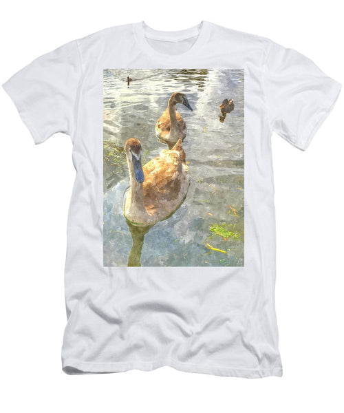 The Two Cygnets - Men's T-Shirt (Athletic Fit)