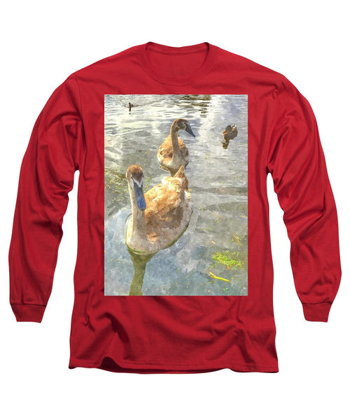 The Two Cygnets - Long Sleeve T-Shirt