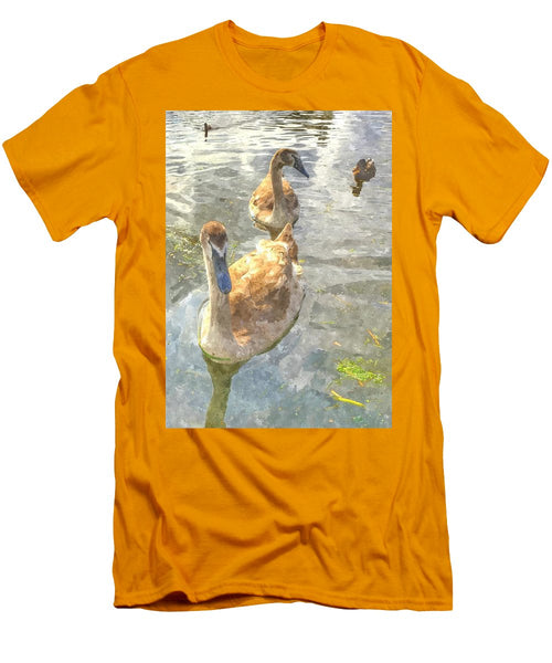 The Two Cygnets - Men's T-Shirt (Athletic Fit)
