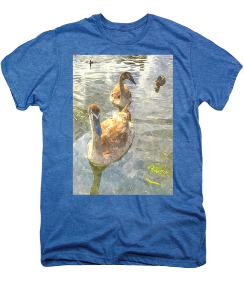 The Two Cygnets - Men's Premium T-Shirt