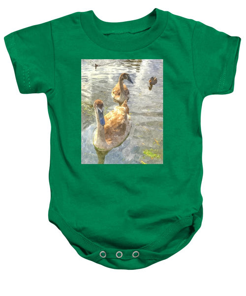 The Two Cygnets - Baby Onesie