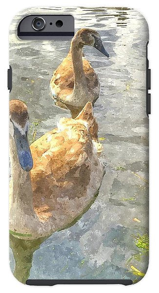 The Two Cygnets - Phone Case