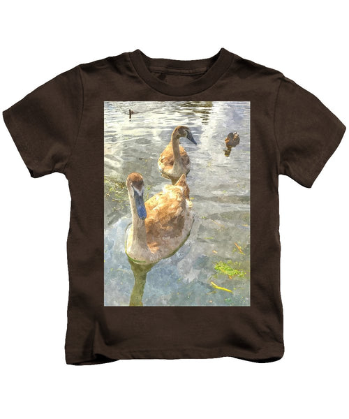 The Two Cygnets - Kids T-Shirt