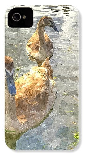 The Two Cygnets - Phone Case