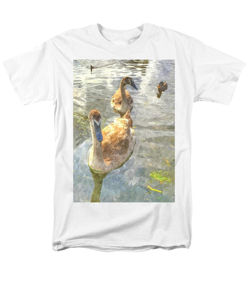 The Two Cygnets - Men's T-Shirt  (Regular Fit)