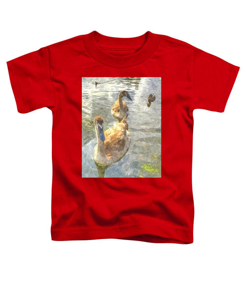 The Two Cygnets - Toddler T-Shirt