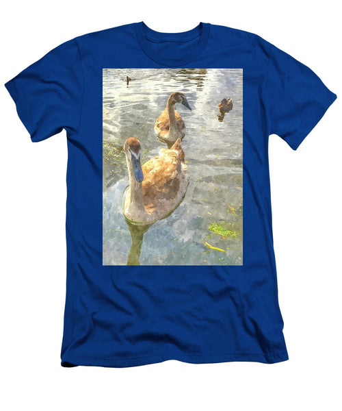 The Two Cygnets - Men's T-Shirt (Athletic Fit)