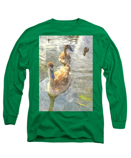 The Two Cygnets - Long Sleeve T-Shirt
