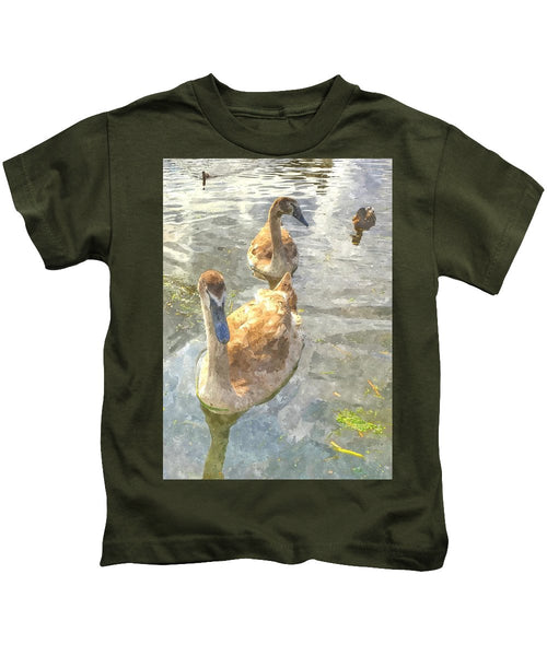 The Two Cygnets - Kids T-Shirt