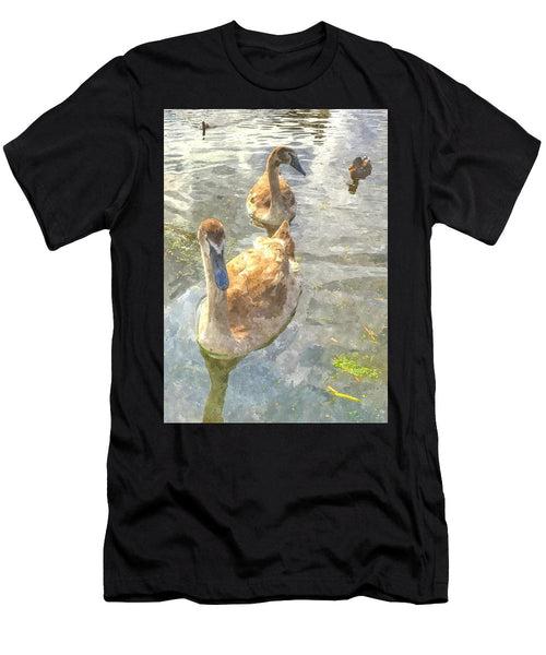 The Two Cygnets - Men's T-Shirt (Athletic Fit)