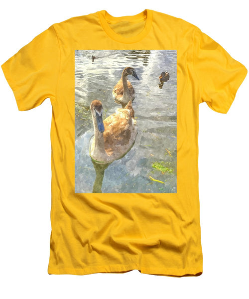 The Two Cygnets - Men's T-Shirt (Athletic Fit)