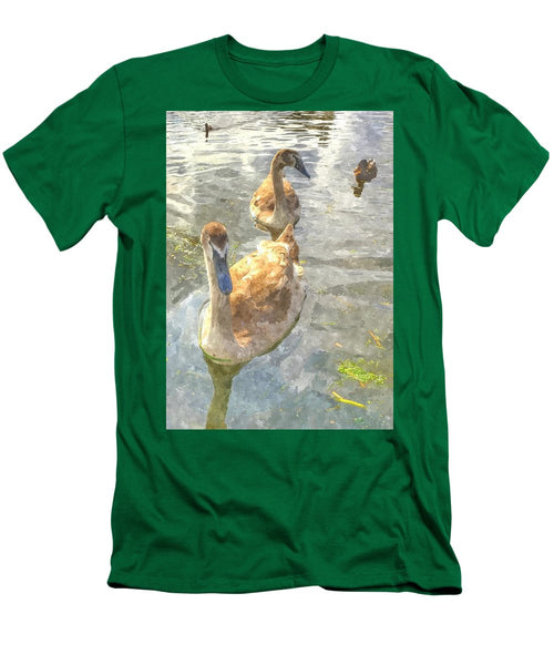 The Two Cygnets - Men's T-Shirt (Athletic Fit)