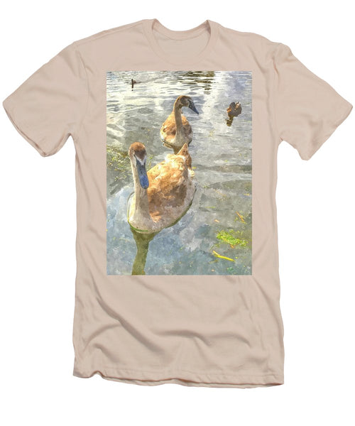 The Two Cygnets - Men's T-Shirt (Athletic Fit)